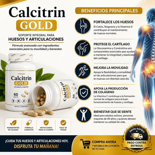 Calcitrin Gold 2x1