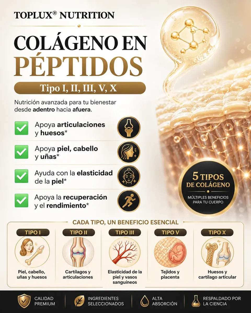 Péptidos de Colágeno Hidrolizado X90 Cápsulas 2 x 1