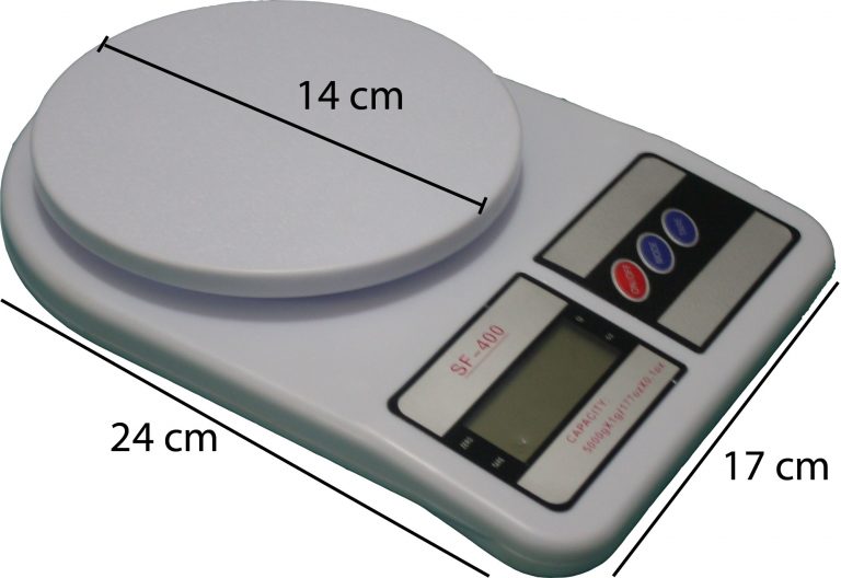Báscula Electrónica de Alta Precisión hasta 10 Kg